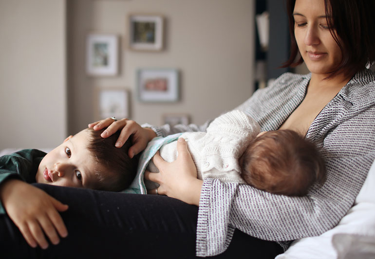 first breast feed